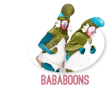 bababoons, neen geen bavianen